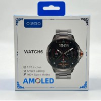 ساعة Oteeto Watch 6 الذكية | شاشة AMOLED كبيرة مع تتبع صحي متطور