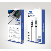 كابل ماجنتيك LED من النوع C إلى Lightning